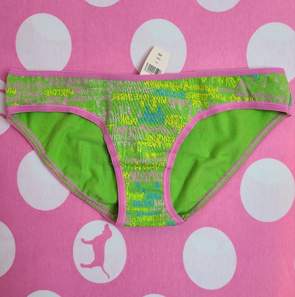 Rare VTG VS PINK Cotton Low-rise Bikini Panty XS